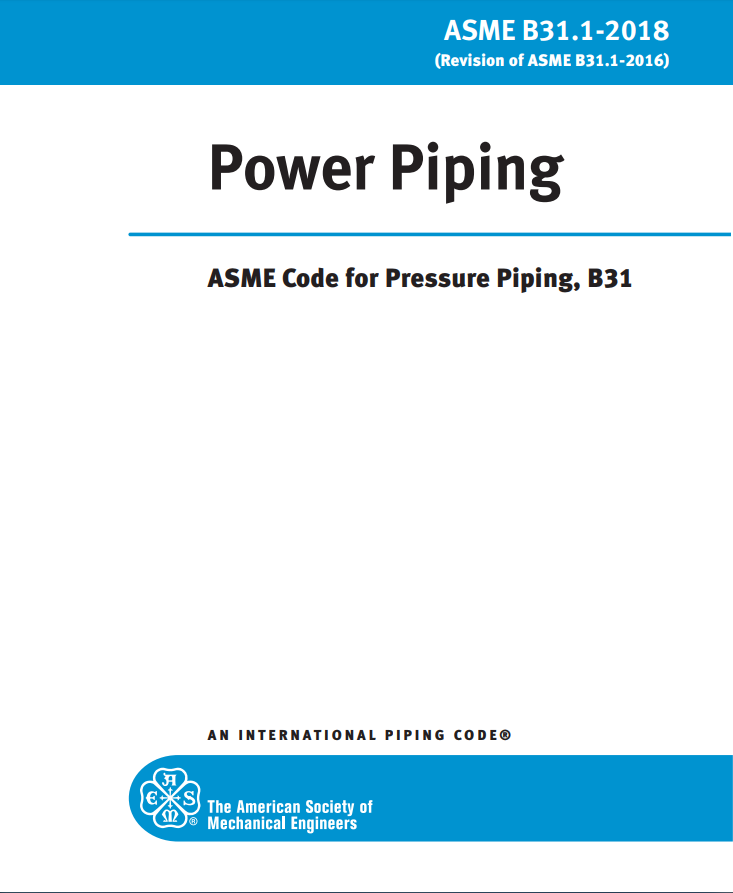 ASME B31.1-2018